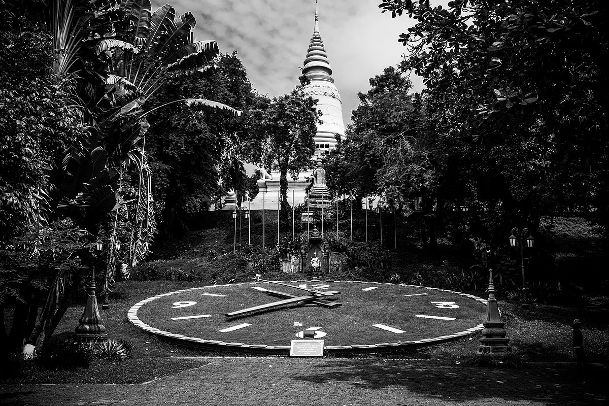 Phnom Penh, Wat Phnom (Kambodża 2014)